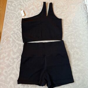 Aerie Black Athletic Set